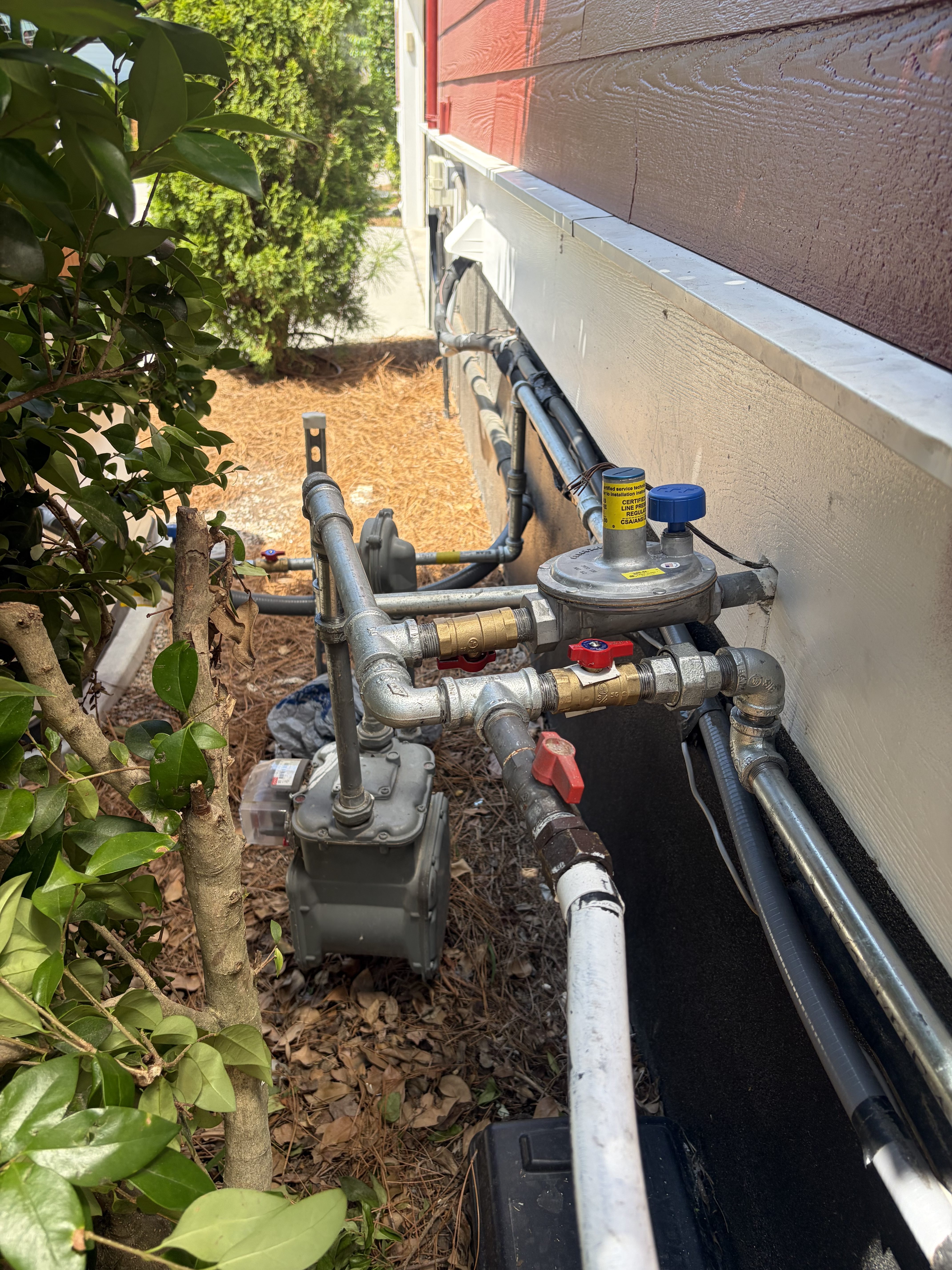 Gas Line Repair